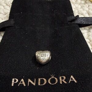 Pandora Silver Love Heart Charm